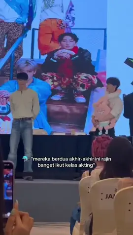 Jeno & Jaemin ngambil kelas akting buat drama mereka😍 #jeno #jaemin 