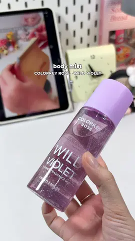Vừa thơm vừa có nhũ bling bling ✨ #colorkeyrosé #wildviolet #bodymist #colorkey #viral 