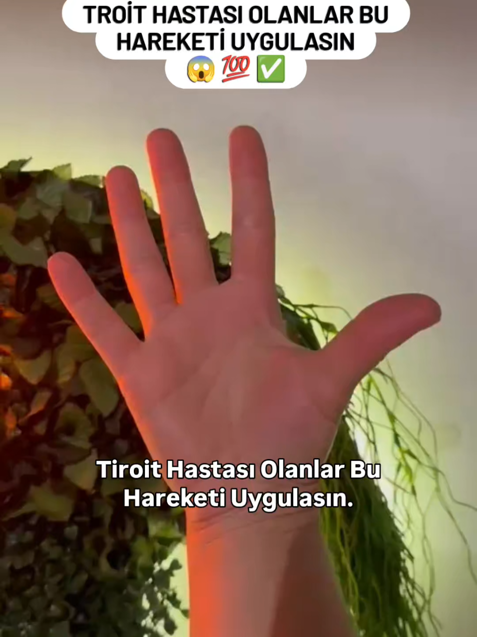 Troid Hastası Olanlar Bu Hareketi Uygulasın Günde 5 Kez On Tekrar Olacak Şekilde Bir Dakika Tutun ve Troidlerinizin İyiye Gittiğini Göreceksiniz  Videoyu Faydalı Bulduysanız Beğenmeyi Kaydetmeyi ve Sevdiklerinizle Paylaşmayı Unutmayın Teşekkürler 💐  #ciceklerindunyasiii1  #troid #elhareketleri #faydalibilgiler #öneri 