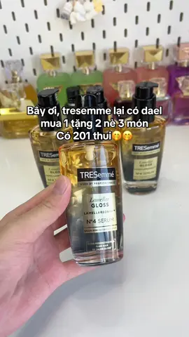 Serum TRESemme Lamellar Gloss LamellarBond phủ bóng 8x chuẩn Salon #TRESemmeVN #TRESEMME #LamellarGloss #TócBóngBắtSáng #hoptaccungUnilever 