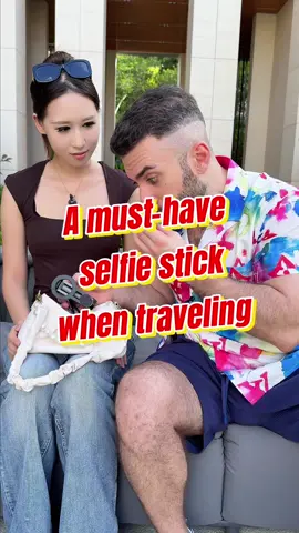 Say goodbye to blurry selfies! MAGIC JOHN keeps your shots steady with its durable design. #MAGICJOHN #tiktokmademebuyit #foryoupage #selfiestick #traveltiktok  
