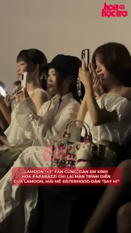 Dàn Em Xinh tập trung ghi lại màn trình diễn của Lamoon #tiktokgiaitri #hoahoctro #lamoon #phuongmychi #jukysan 