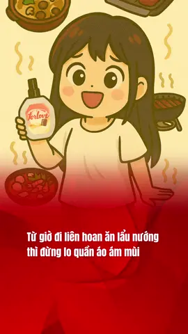 Từ giờ đi liên hoan ăn lẩu nướng thì đừng lo quần áo ám mùi ##mps##xuhuong##forlove##xitthomquanao##xitthom