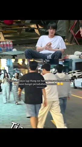 langgeng banget persahabatan kalian😌😌#진 #seokjin #jin#fyp 