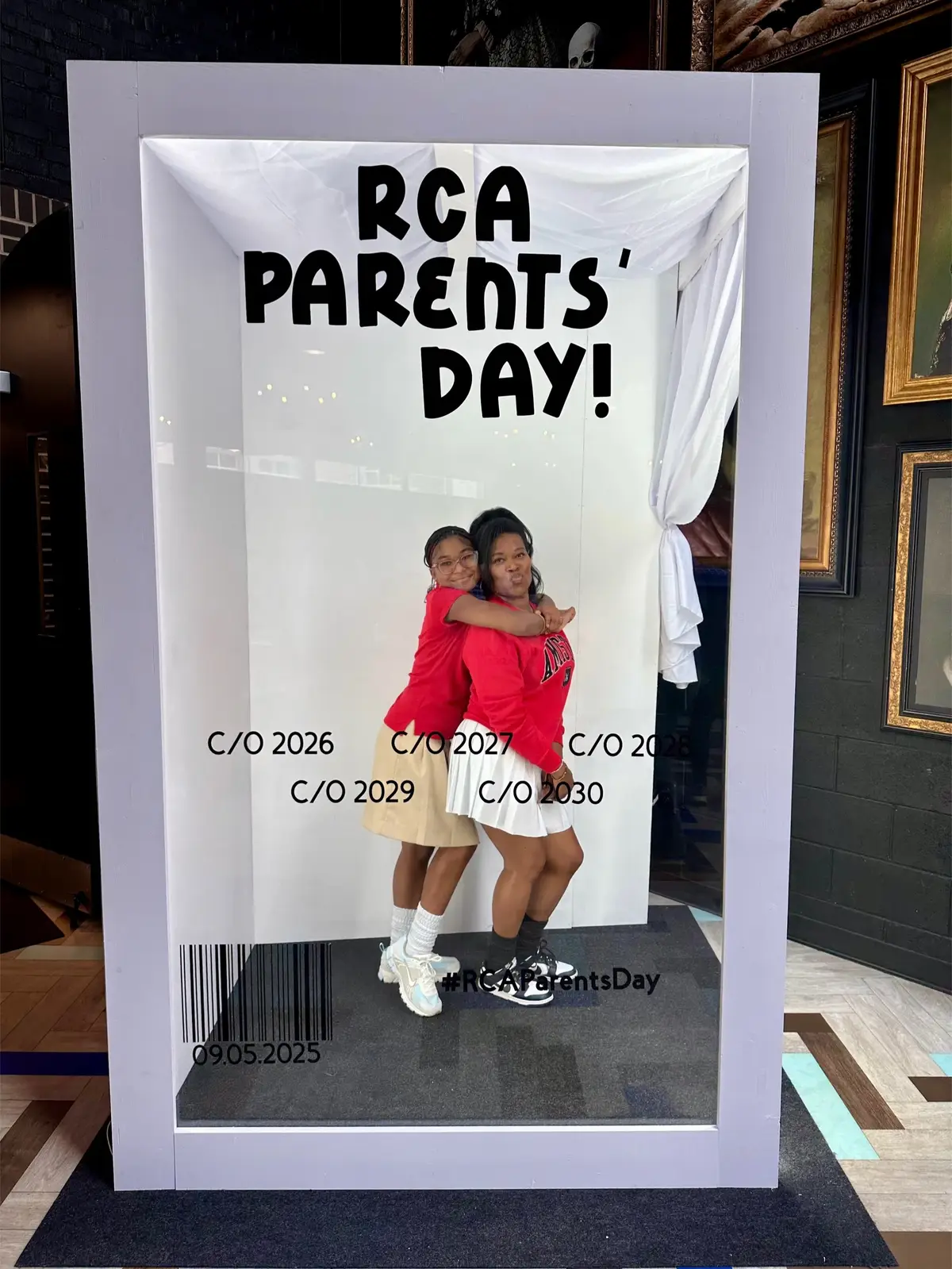 My SEVENTH Parents’ Day (between the girl child and the boy child) at @ronclarkacademy  in the books!   #momlife #fyp #tennisskirt