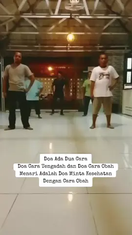 Olah raga sekaligus olah rasa, menari adalah doa yang bukan tengadah, tapi doa dengan cara obah, utamanya doa meminta kesehatan. #desapenari 