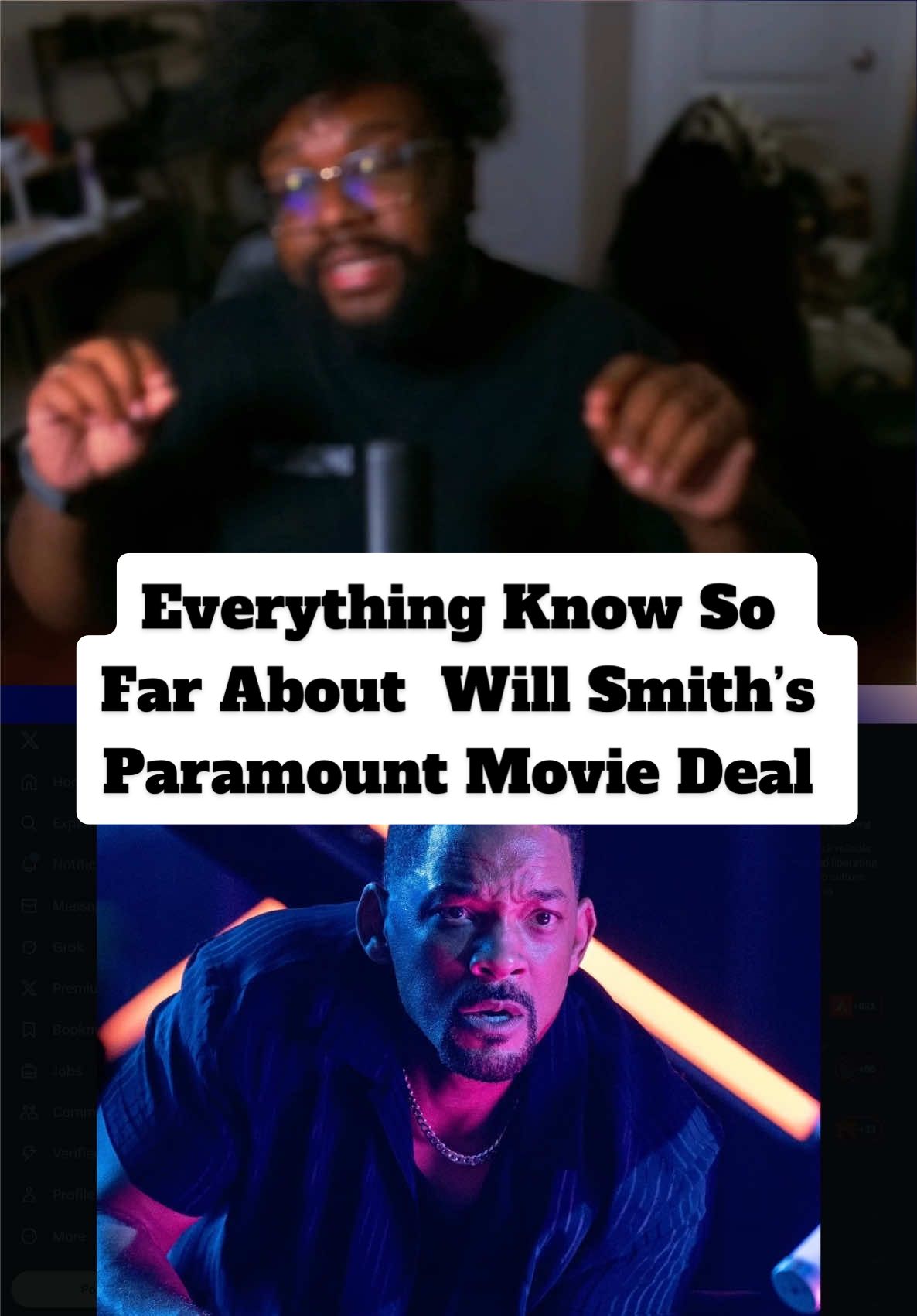Everything we know about @Will Smith’s new deal with @Paramount Pictures 🤘🏾 #willsmith #paramount #skydance
