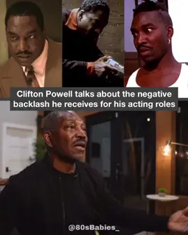 Clifton Powell addresses the backlash he receives for his acting roles. Source: @The Art Of Dialogue  LIKE, SHARE & SAVE this memorable post: . . . . . . . . Tags: #80sbabies #blackhollywood #cliftonpowell #nextfriday #menacetosociety                    