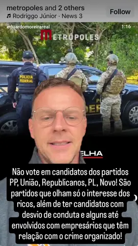 Em 2026 preocupe com a eleição do senado e do congresso, precisamos tirar esses políticos que não olham o interesse do povo! Temos que votar em deputados e senadores em prol do pobre e da classe média e não do rico. Não podemos votar em políticos de partidos envolvidos com gente criminosa!