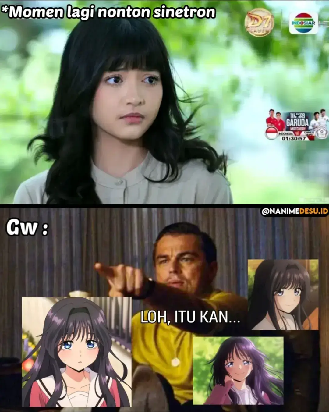 lah... i-ini kan my..... sc: nanimedesu.id #anime #kaoruhanawarintosaku #wagurikaoruko #mykisah #fyp