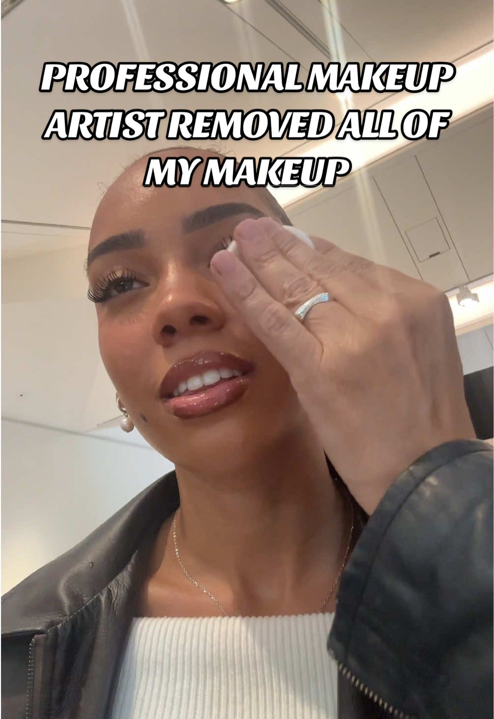 guess i’m gonna have to relearn my whole makeup routine 😭 #yslbeauty #shadematch #allhoursfoundation #makeupartist #meganodoch 