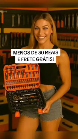 Maleta de Ferramentas 46 peças #maleta #Ferramentas #mecanico #mecanica #oficina 