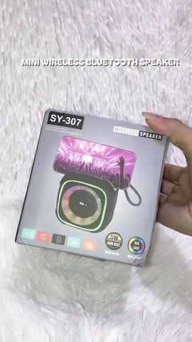 Your music, anytime, anywhere. Pocket-sized but packs a punch!✨ #miniwirelessspeaker #speaker #fyp #tiktokbudolfindsph #budol #helpmeboostthisvideo 