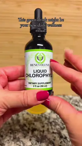 This is how I start my morning #chlorophyll #chlorophyllwater 