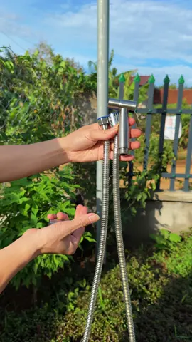 Bộ vòi xịt nhà vệ sinh bằng inox 304 #bovoixit #voixitvesinh 
