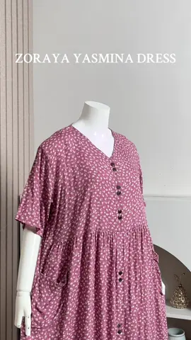 ZORAYA YASMINA DRESS😍❤️💕#promo #zoraya #dress #bumil #daster 