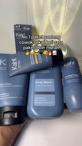 #kahf #fyp #kahffacewash #skincarecowok 