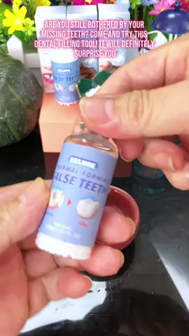 Are you still bothered by your missing teeth? Come and try this dental filling tool! It will definitely surprise you#teeth #dentaduras #reparación #oralhealth #dentures #filling #Tooth #falta #olebrandselect #toothpaste #Tatcha 