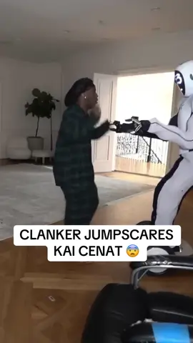 No way 1x Robot scared Kai 🤣 #fyp #you #mood #streamer #kaicenat #kai #robot #clanker 