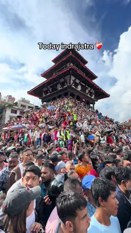 Today,  heavy crowd in Indra zatra 😳😳❤️‍🩹##basantapur##indrajatra2082##fyp##fyppppppppppppppppppppppp##jatra