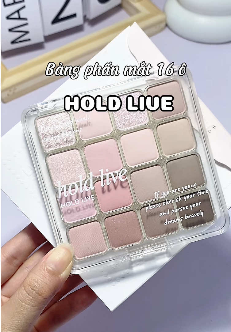 Bảng mắt 16 ô Hold Live                              #unbox #viral #xuhuong #mypham