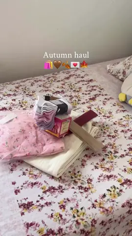 Autumn haul 🛍️🤎🍂💌🍁#fall #autumnhaul #autumngirl #fallfashion #fyp 