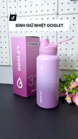 Bình giữ nhiệt GOGLET 16 màu trendy, lõi inox 304, hỗ trợ giữ lạnh lên đến 24h - giữ nóng 12h, 3 dung tích 650/950/1200ml #binhgiunhiet #goglet #binhnuocgiunhiet #review #binhnuoc 