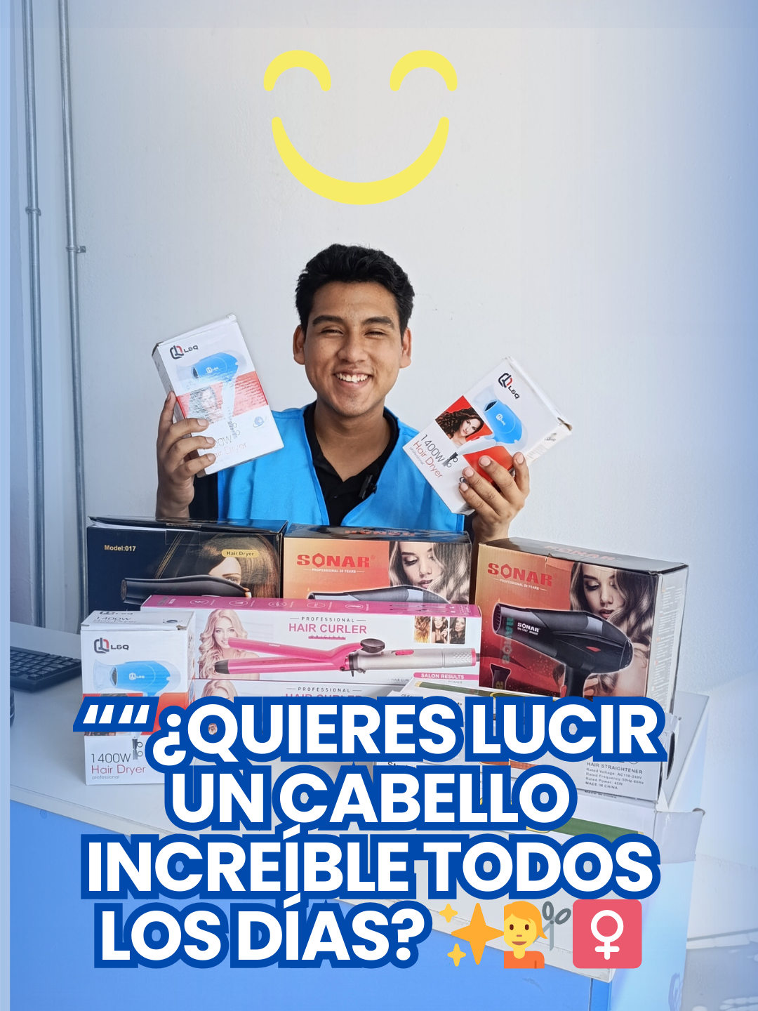 ✨ Dale a tu cabello el cuidado que merece sin gastar de más 🙌 En Novamix encuentras: 💨 Secadores potentes 🖤 Cepillo alisador 🔥 Rizador de cabello 👑 Todo lo que necesitas para un look increíble en casa Porque en Novamix 💙 damos todo para ti. #CuidadoDelCabello #HairCare #Novamix #TodoParaTi #Estilo #Peru