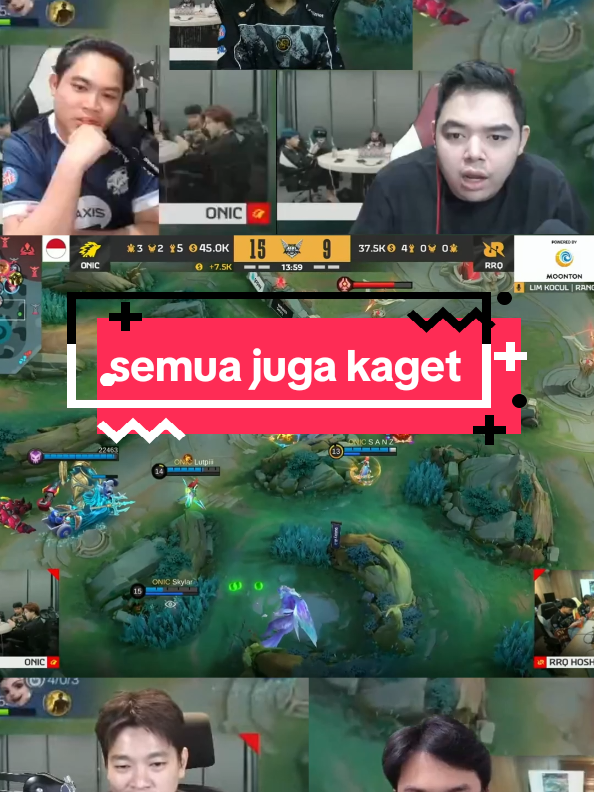 Semua streamer pun terkaget melihat sadisnya lutpii🔥 #MPLIDS16 #WeOwnThis #NiceGame #MPLGameplay #RRQ 