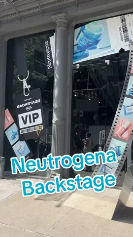 @Neutrogena x @Amazon pop up! Today and tomorrow from 12-6 pm. Stop by Soho 422 W broadway for fun goodies 🌟