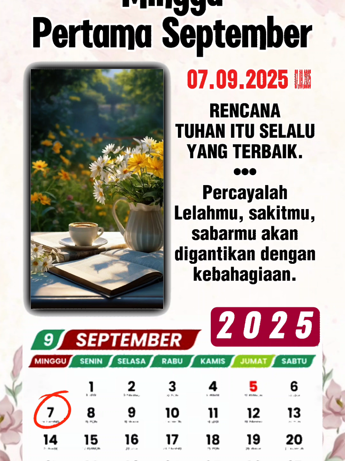 Minggu Pertama September . . . .  #templatecapcut  #happysunday #template #rohani_kristen #ayatalkitab #rohanikristen #inspirasikristen #fypシ゚ #fypdong #saatteduh #07september2025 #katakatakristen #doakristen #lagurohani #musikrohani #storywa #dedikawan #capcut 