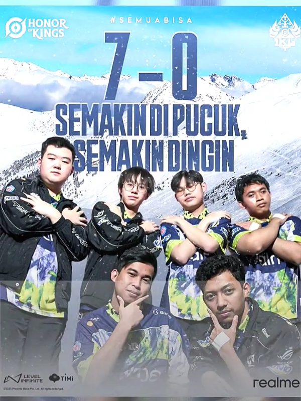Winstreak 7x & Top Klasemen 🥶 #hok #honorofkings #iklfall #indonesiakingslaga #semuabisa 