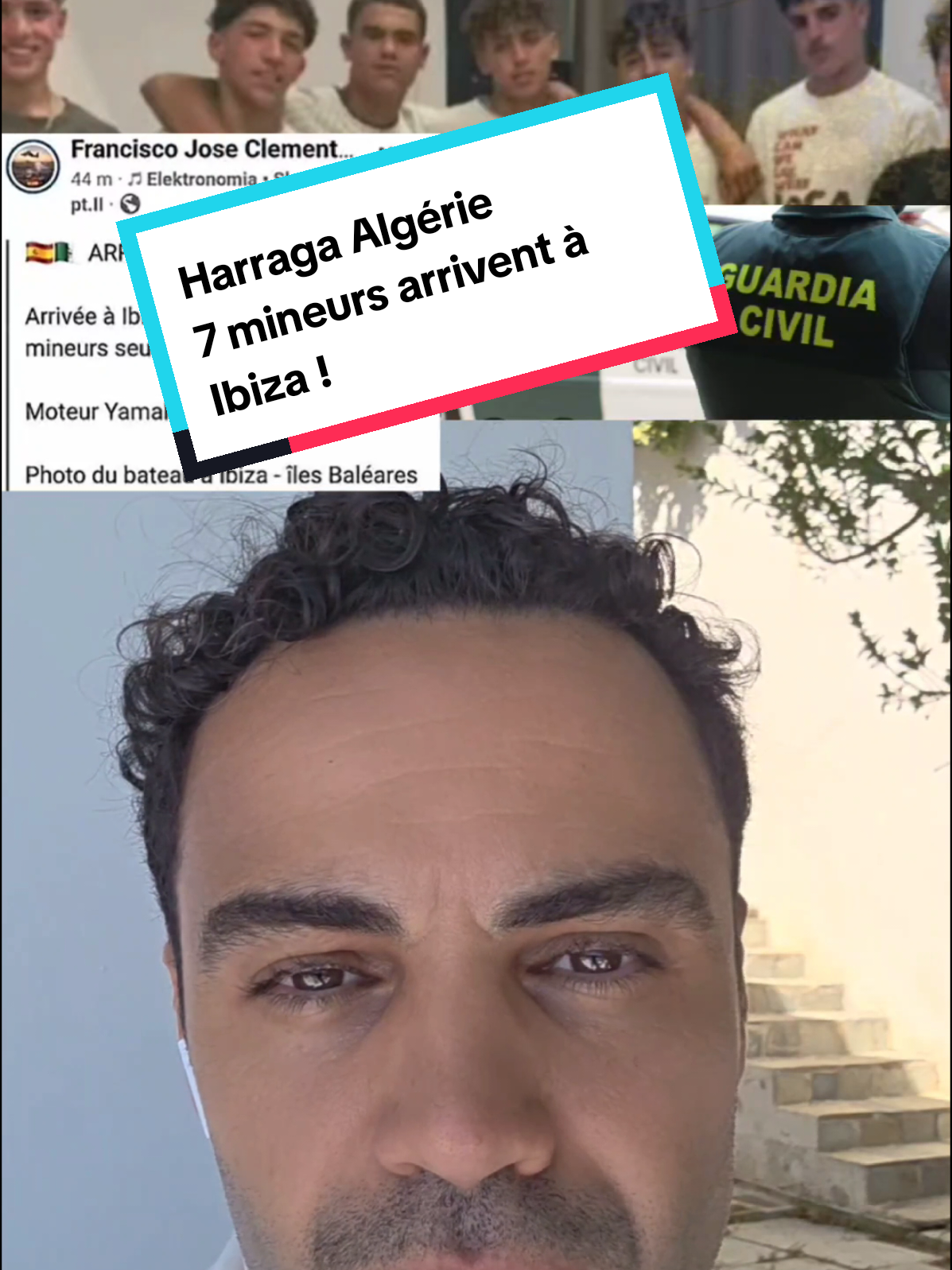Harraga histoire incroyable des 7 algériens mineurs Espagne Ibiza حراقة السريع 