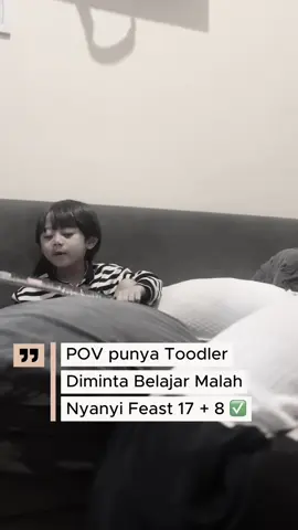 Kelelawar Sejak Dini 17 + 8 ! #kelelawar #feast #toodler 