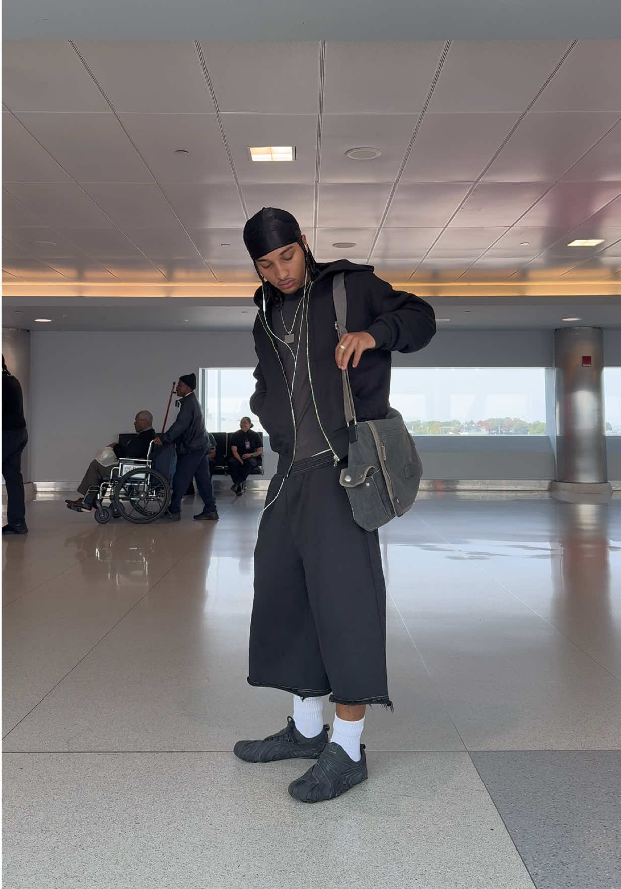 Back at the airport