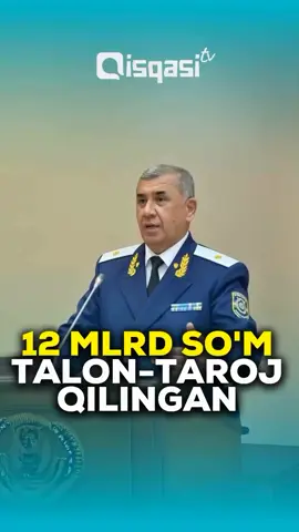 ❗️«900 minga yaqin ish o‘rni hisobotga qo‘shib yozilgan.12 mlrd so‘mlik ish haqi talon-toroj qilingan!»😳  — Nig‘matilla Yo‘ldoshev Bosh prokurorning ma’lum qilishicha, 2024 yilda aslida yaratilmagan 900 minga yaqin ish o‘rni hisobotlarda ko‘rsatilgan.
