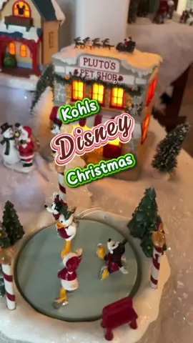 Last year we got all the princesses!!! ✨This year we got Mickey and his pals!!!! @Kohl’s #christmas #village #stnicholassquare 