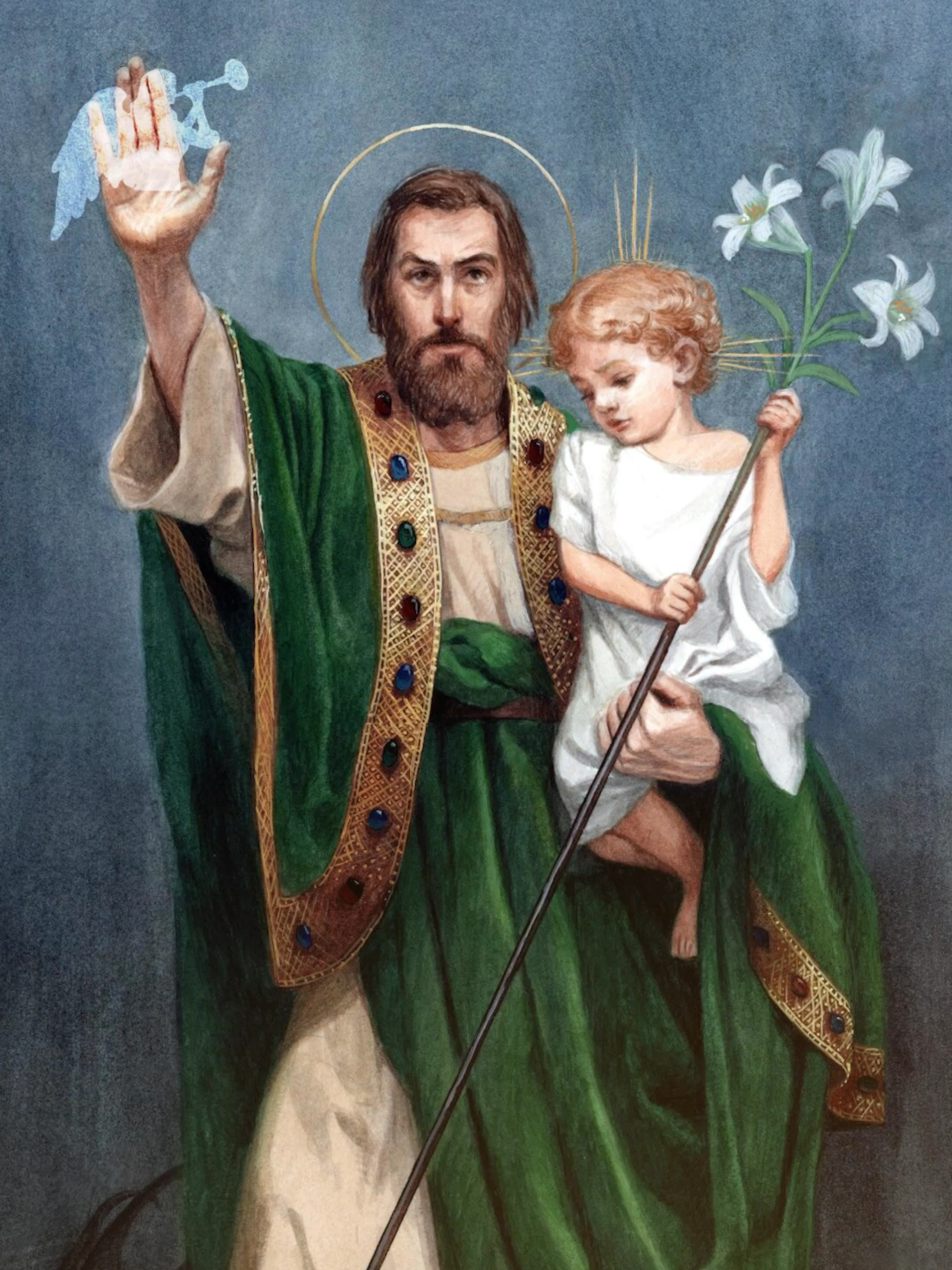 Fathers are called to be great. #frjohnamsberry #stjoseph #holyfamily #fathers #fathersday