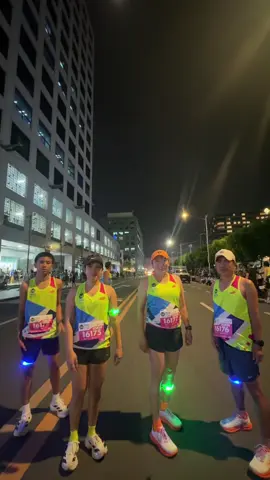 Hoka Midnight Run 2025! 🏃‍♀️#family #fyp #hoka #Running @kyle 