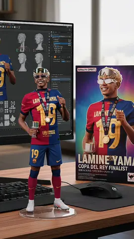 foto miniatur idola😛 #lamineyamal #barca #fyp #xyzbca 