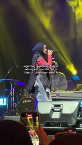 Lagu yang sakit banget ‘Amin’ akhirnya dibawakan ‘Salma Salsabil’ di Pestapora 2025! #salmasalsabil #pestapora Salma Salsabil is back di pestapora #pestapora2025 . Full Salma Salsabil di Pestapora 2025