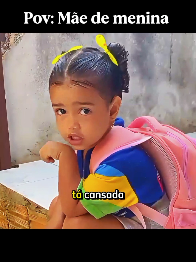 Pov: Mãe de menina #funny #girls #mother #maes 