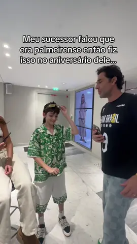 Fiz isso no aniversário do meu sucessor #joaoadibe 
