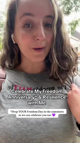 Broke (or between blessings) but not broken 💪🏻 👑 I’m celebrating by honoring and reflecting (but I do have all the apps if you want to help me celebrate with a solo date haha) #freedom #freedomanniversary #healing #survivorstrong #narctok 