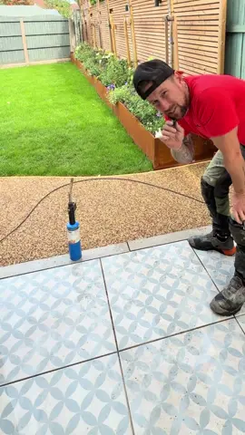 I almost destroyed my porcelain #MarkMarshall #gardentok #Landscaping #GardenTransformation 