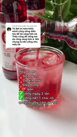 Trả lời @Linh nhi  Trộm vía quá nha, uống nhiều công dụng lắm #giamluu #giamluuhongcho #mebodireview 