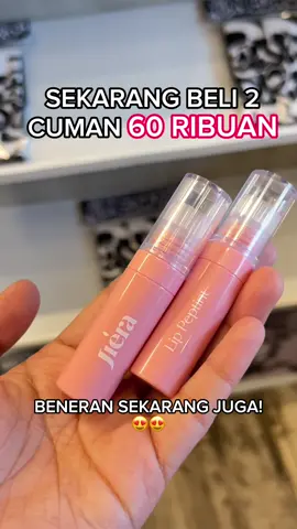 bundlinh peptint 80k? SEKARANG CUMAN 60RIBUANN!! CUS CEKOUT DI LIVEE😩❤️ #jiera #liptint #peptint #liptintlokal 