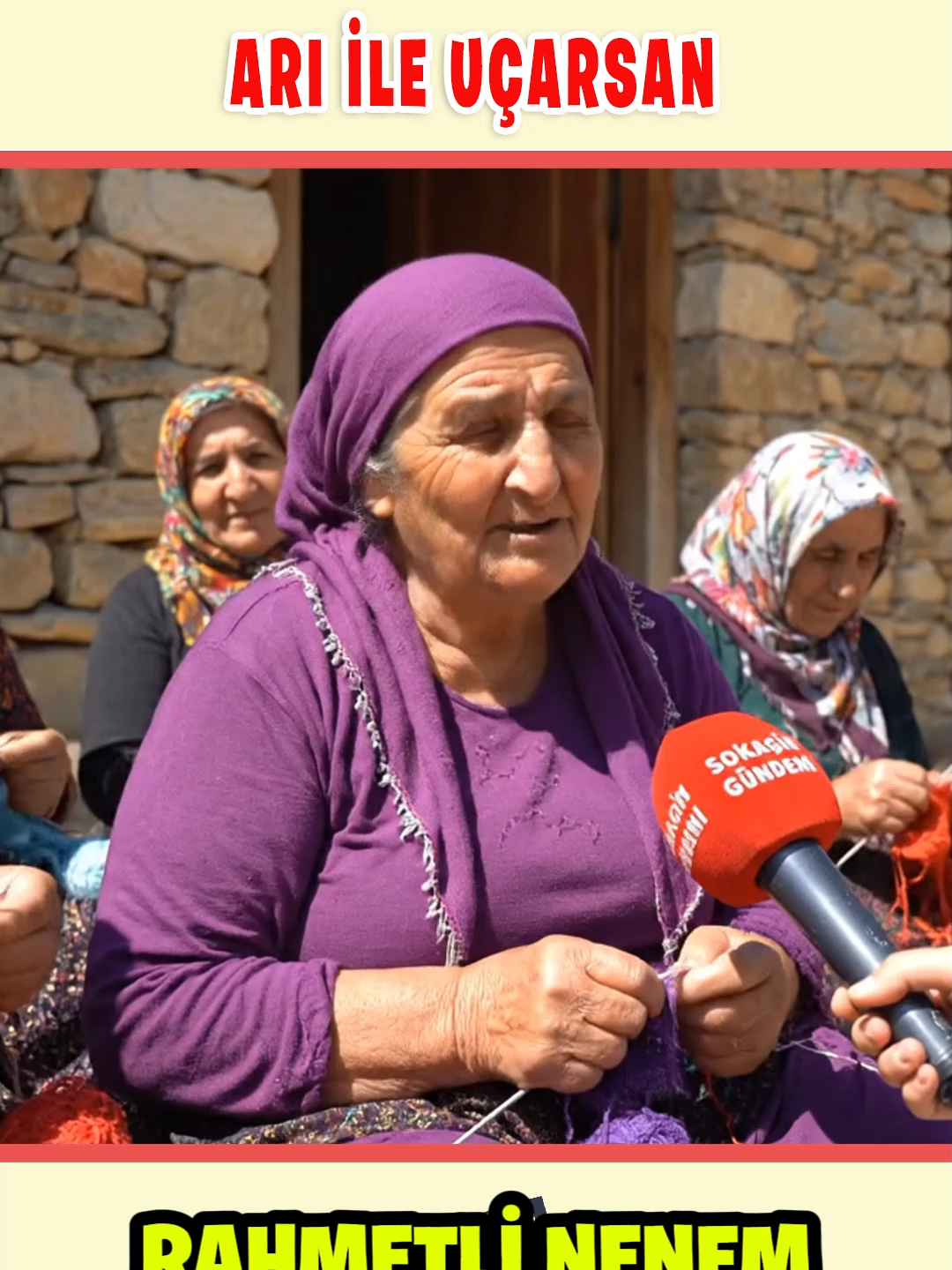 Arı İle Uçarsan! #komik #teyzeler #muhabbet #espiri #mizah