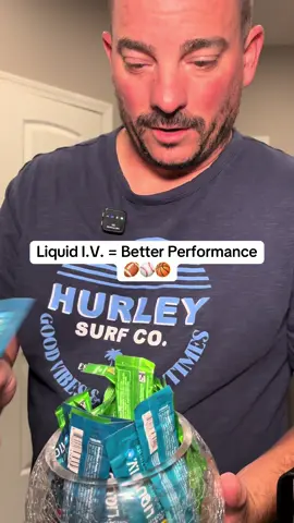 Liquid IV hydration is the difference on the ball field or in the gym. Grab yours today!!#liquidiv #sports #hydration #athlete #water 