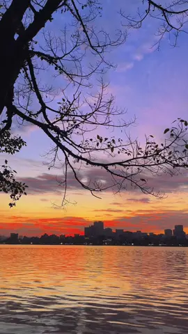 Đặc sản mùa thu Hà Nội - Hoàng hôn Hồ Tây    #hoanghon #hotay #Hanoi #VietNam
